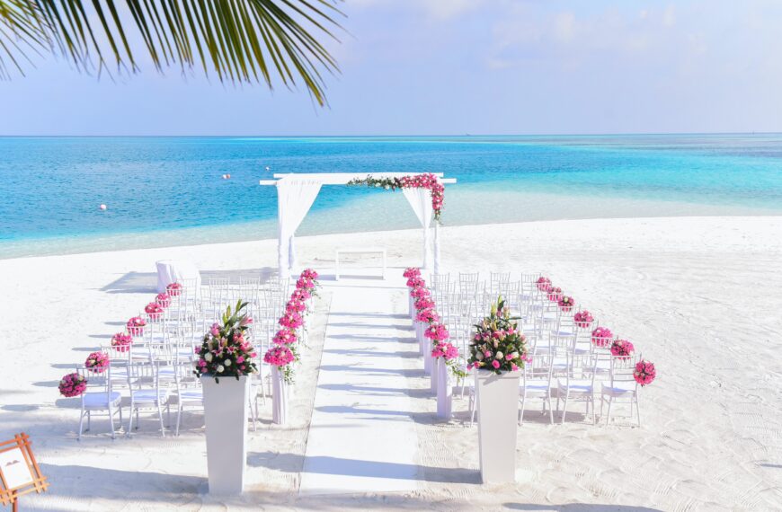 svatba na pláži