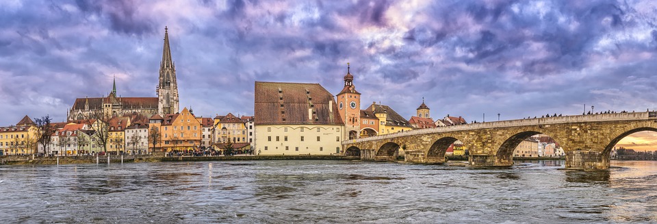 Regensburg Nemecko 3 denni itinerar