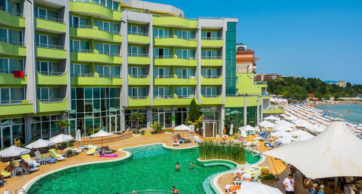 Hotel MPM Arsena přímo na pláži v Bulharsku