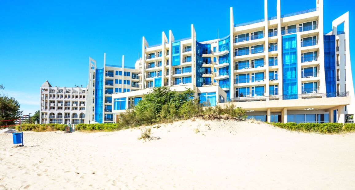 Hotel Blue Pearl v blízkosti pláže s prostornými apartmány