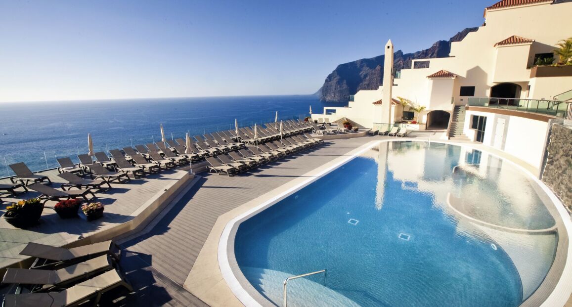 Royal Sun Resort s výhledem na moře a útesy v Los Gigantes