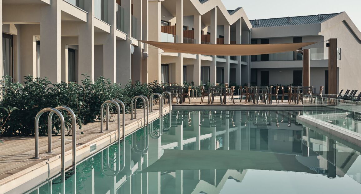 Aqua Bay Family Suites v Planos na ostrově Zakynthos