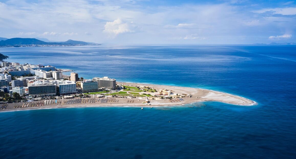 Aquamare City & Beach Hotel blízko pláže na Rhodosu