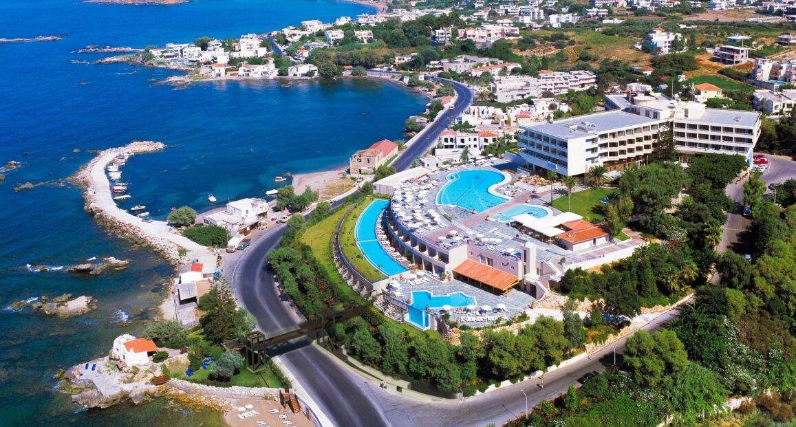 Hotel Leptos Panorama s výhledem na moře na Krétě