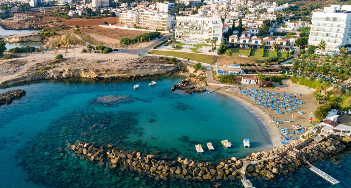 Hotel Cavo Maris u pláže v Protarasu