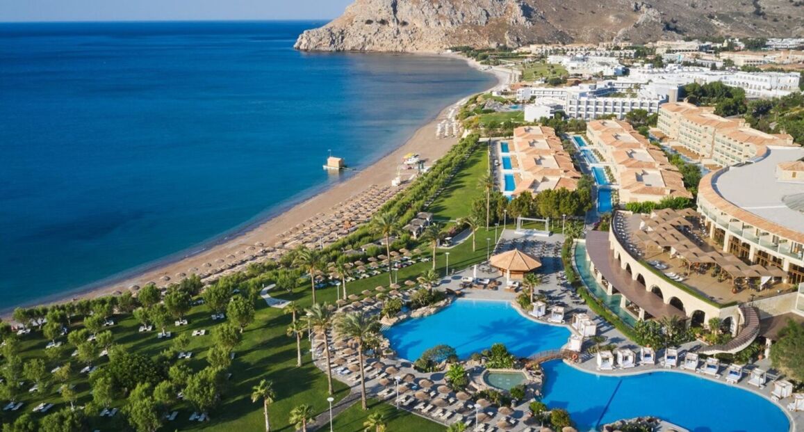 Atlantica Imperial Resort u pláže na Rhodosu