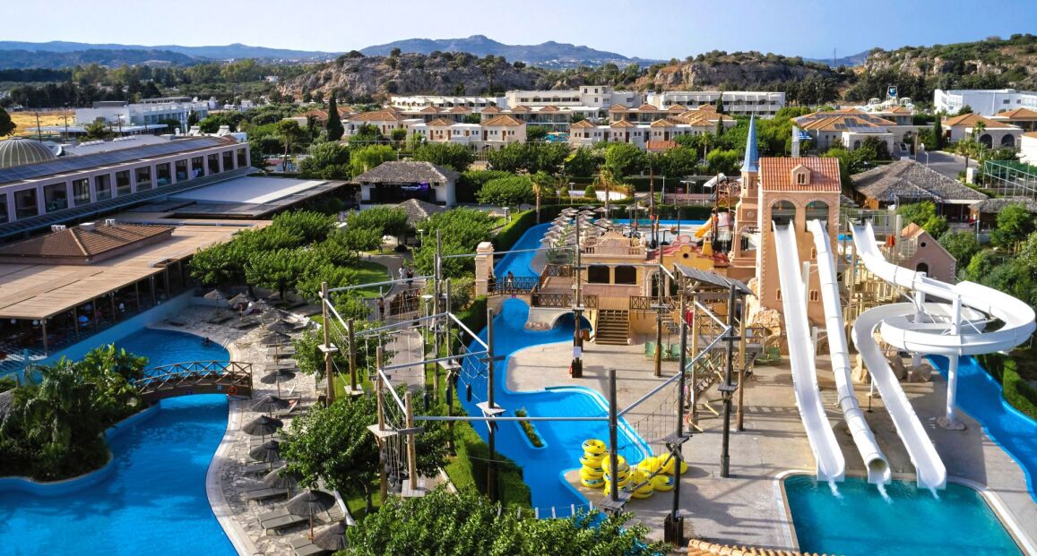 Hotel Atlantica Holiday Village u pláže na ostrově Rhodos