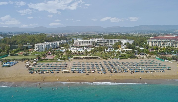 Hotel KAYA SIDE přímo u pláže v letovisku Side - Sorgun.