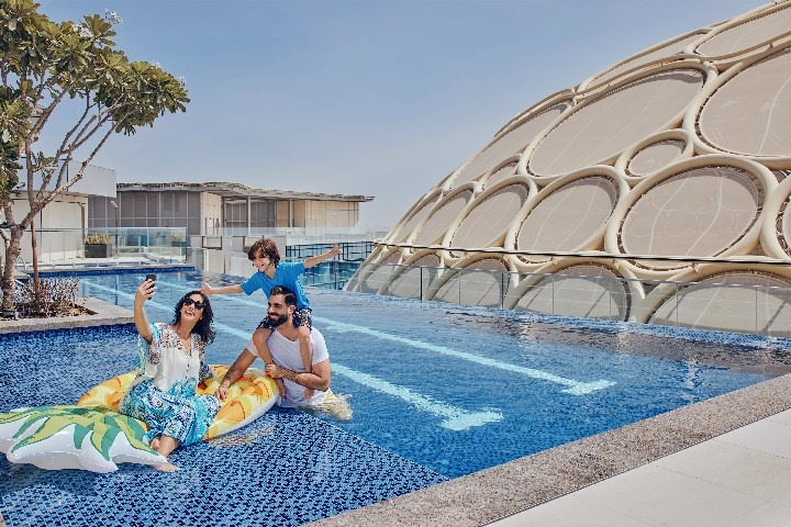 Rove Expo City hotel v Dubaji s moderním designem