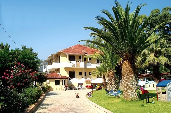Villa Makis u pláže ve Vassiliki na ostrově Lefkada