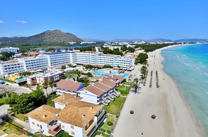 Hotel Condesa u pláže v oblasti Alcúdia na Mallorce