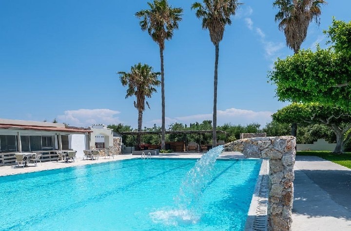 Ilios K. Village Resort v letovisku Tigaki na ostrově Kos