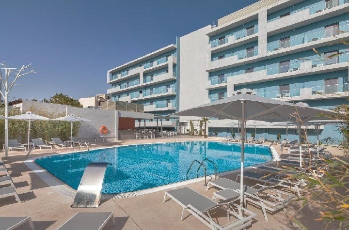 Hotel Blue Lagoon City v centru města Kos s moderním ubytováním