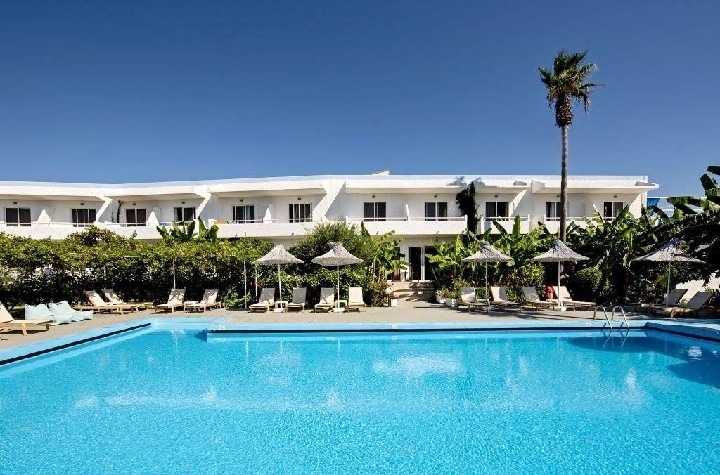 Hotel Costa Angela v letovisku Lambi s výhledem na moře