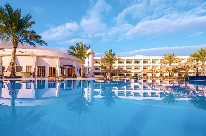 Hotel Long Beach Resort na pláži v Hurghadě