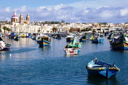 Hotel Soreda v klidné části letoviska Qawra na Maltě