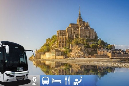 6-dňový zájazd za pokladmi Normandie a legendami opradeného Bretónska