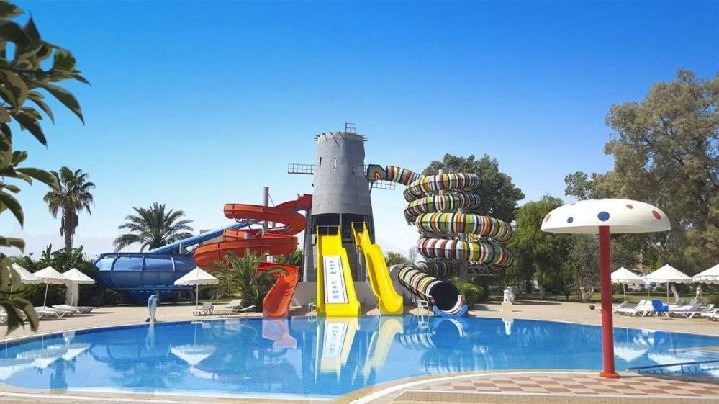 Hotel Eden Club přímo u pláže v Monastir Skanes