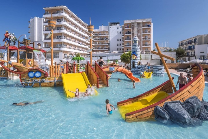 Hotel Sorra Daurada Splash u pláže v Malgrat de Mar