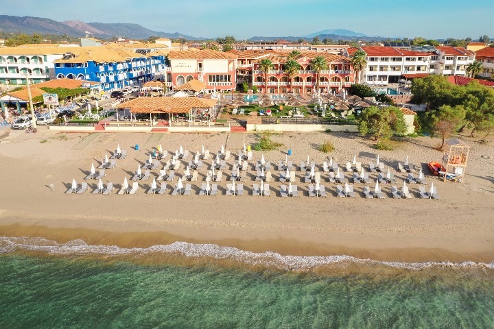 Hotel Anastasia Beach přímo na pláži Laganas