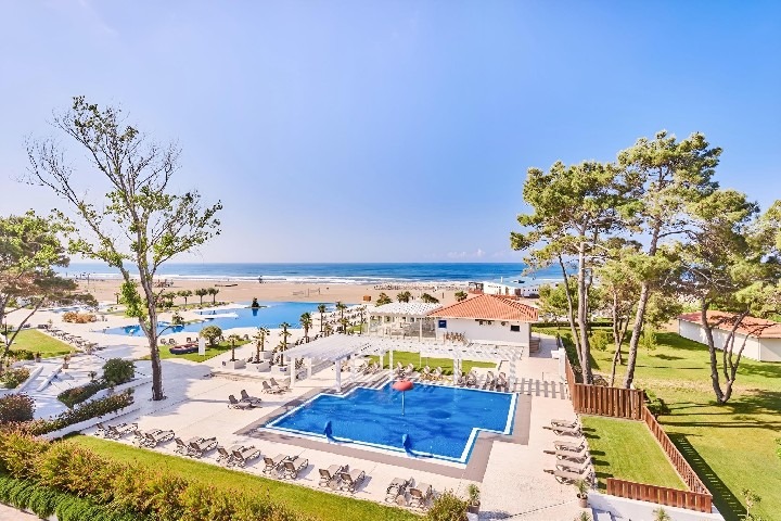 Azul Beach Resort u pláže v Ulcinji, Černá Hora