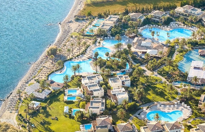 Grecotel Luxme Kos v letovisku Psalidi na ostrově Kos