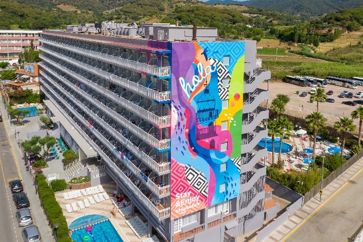 Hotel H TOP Olympic blízko pláže v Calelle