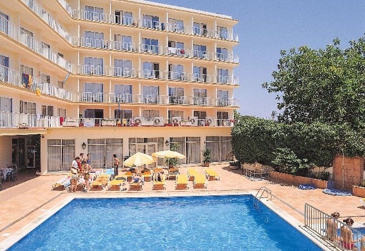 Hotel Linda blízko pláže Can Pastilla na Mallorce