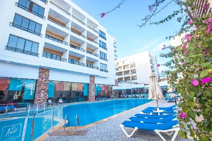 Hotel Marlin Inn Azur Resort u pláže v Hurghadě