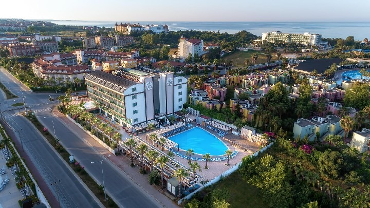 Orfeus Queen Hotel & SPA v blízkosti pláže v Side