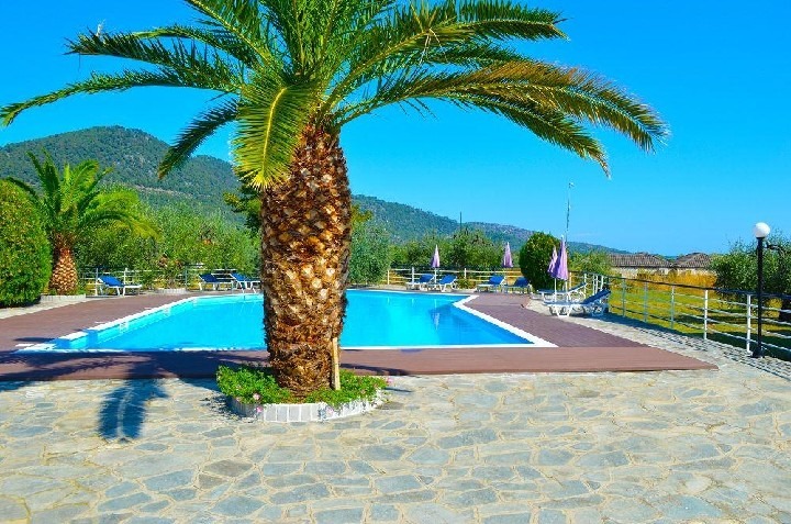 Hotel Achilleion v letovisku Skala Potamias na ostrově Thassos