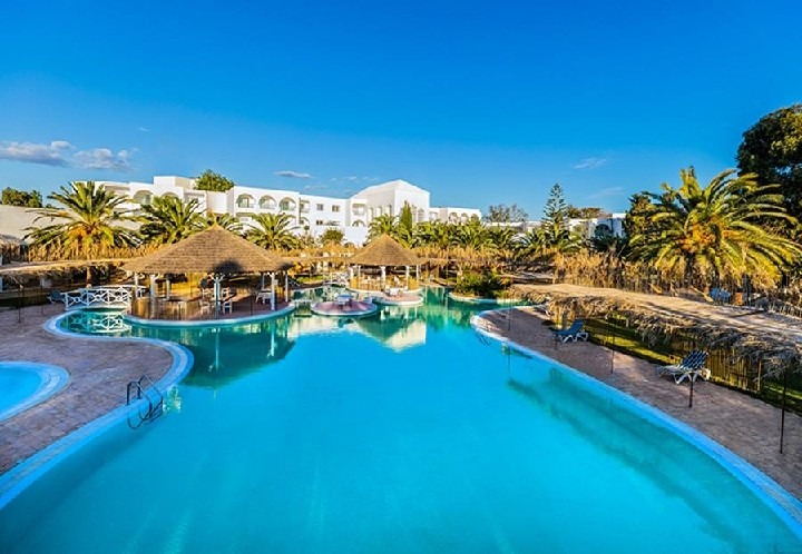 Hotel Shalimar v Yasmine Hammamet blízko pláže