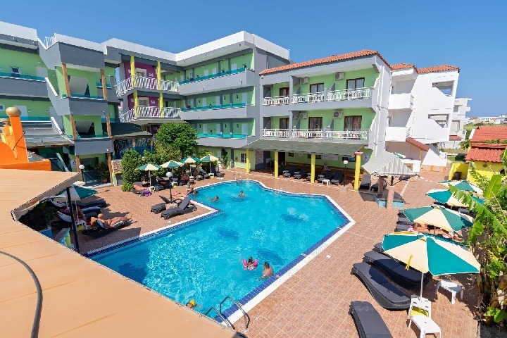 Grecian Fantasia Resort blízko pláže v letovisku Faliraki