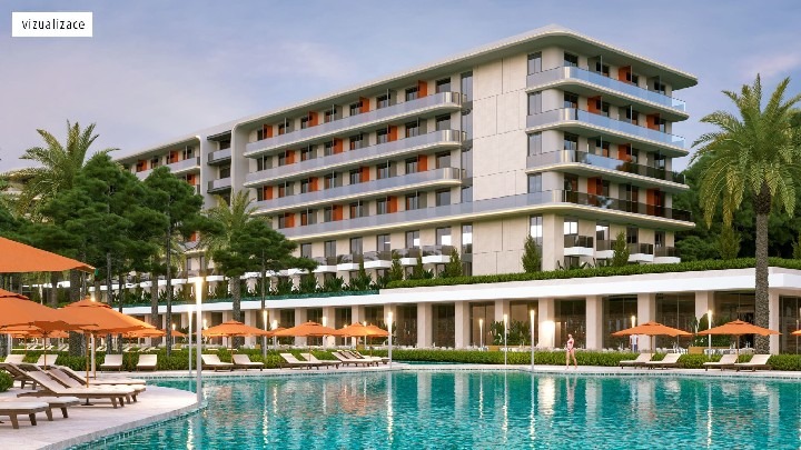 Trendy Perge Resort & Suites v oblasti Lara s přístupem na soukromou pláž