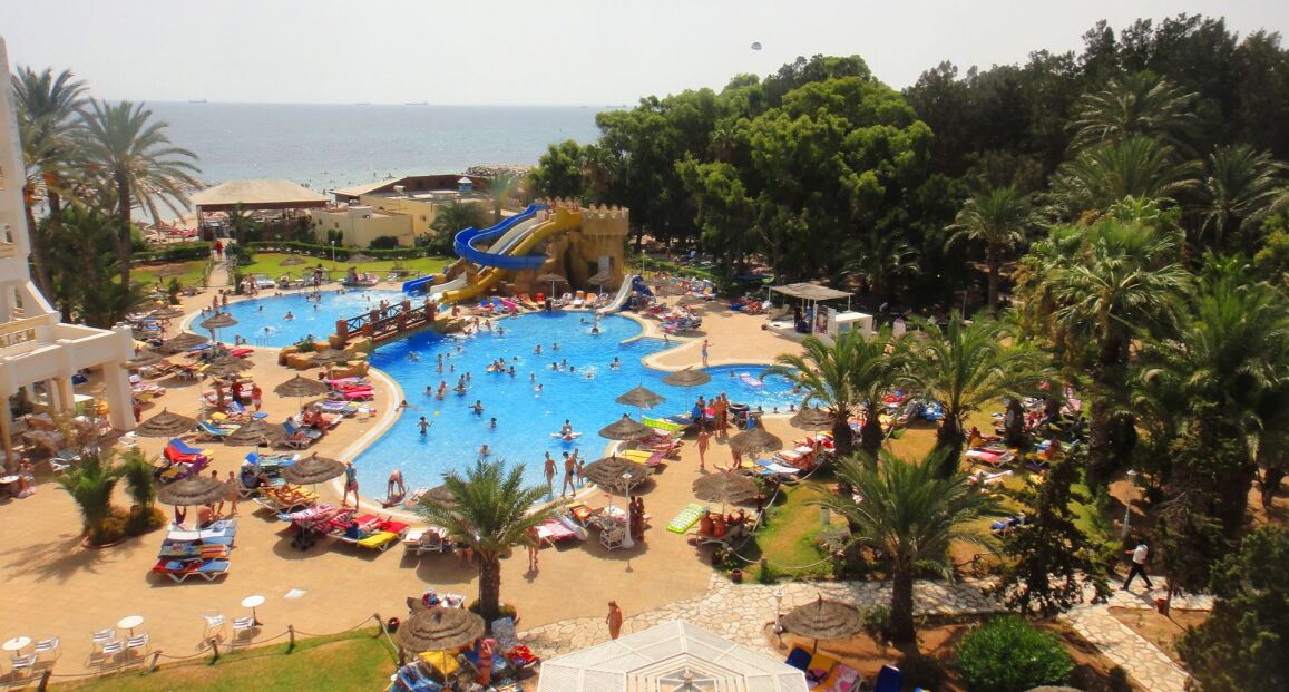 Hotel Marhaba Royal Salem u pláže v letovisku Sousse.