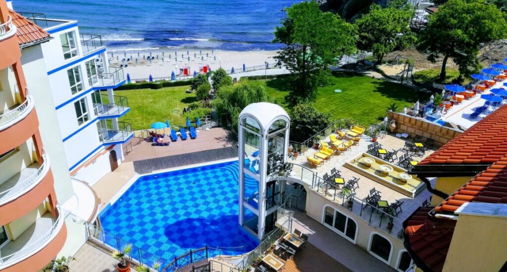 Hotel Strandresidenz Villa List u pláže v Sozopolu