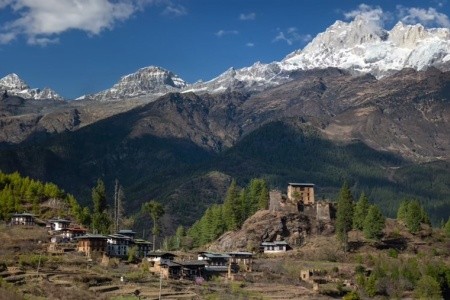 Bhútán – trek Jomolhari