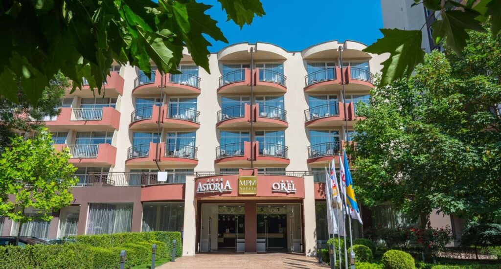 Hotel MPM Astoria u pláže v letovisku Sunny Beach