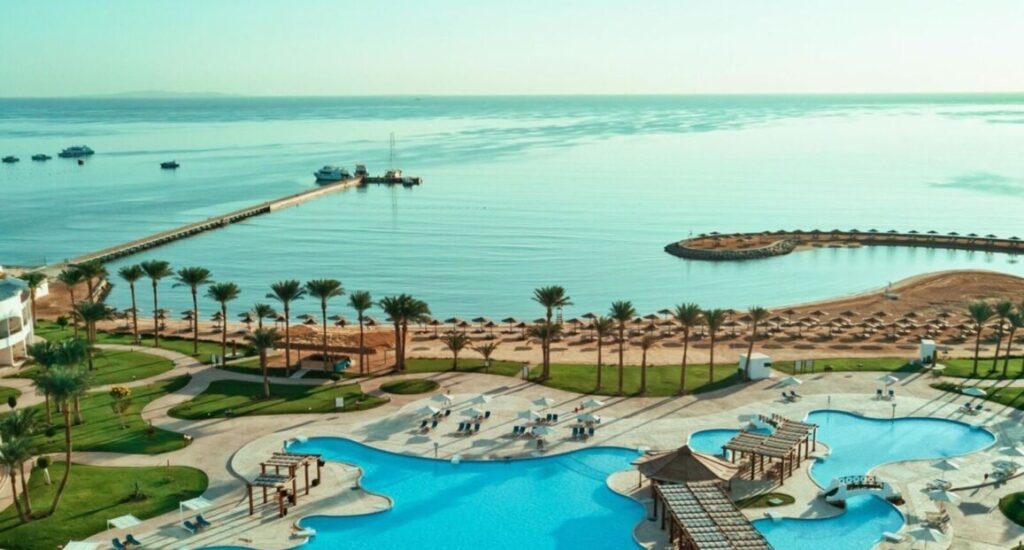 Hotel Sunrise Alma Bay u pláže v Egyptě