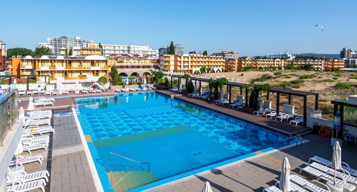 Hotel Burgas Beach přímo u pláže s výhledem na moře