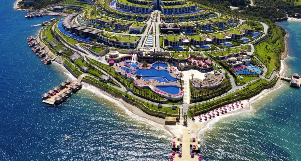 Hotel The Plaza Bodrum s výhledem na moře