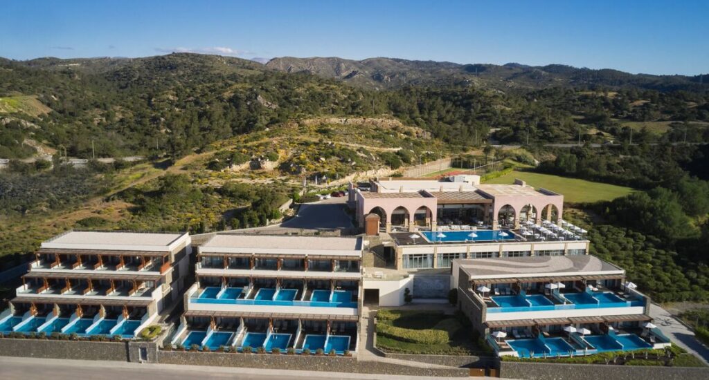 Boutique 5 hotel s vlastním bazénem a výhledem na moře