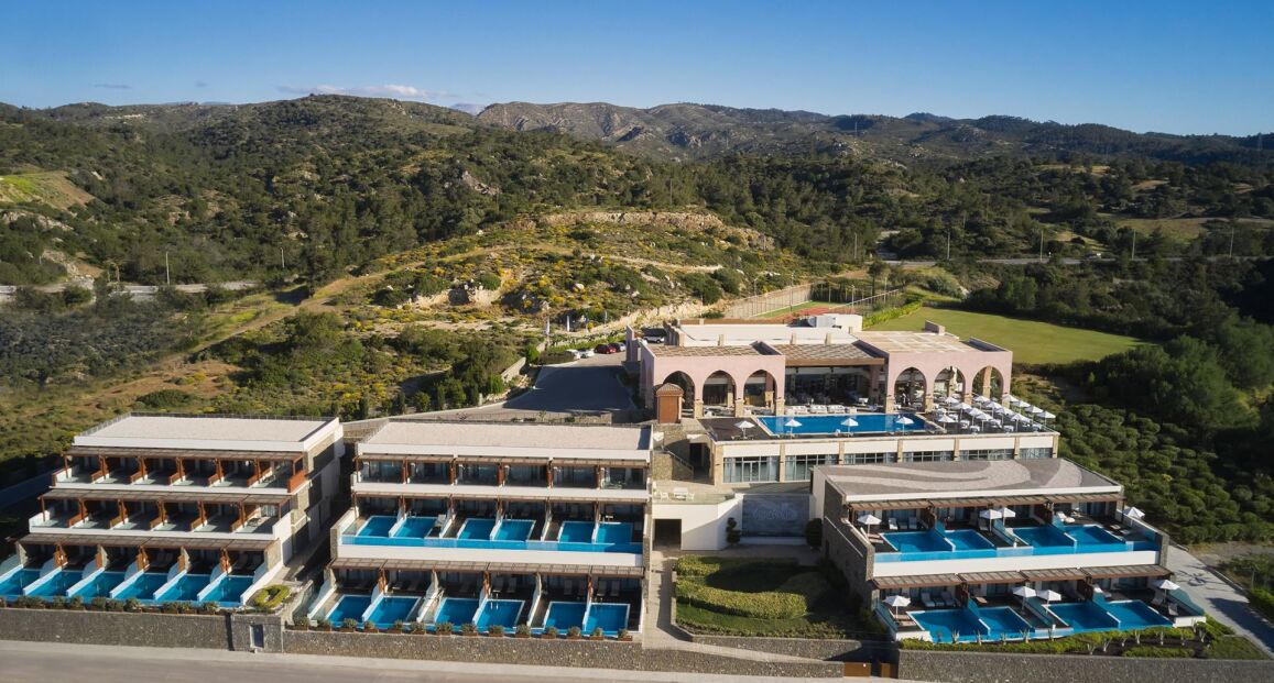 Boutique 5 hotel s vlastním bazénem a výhledem na moře