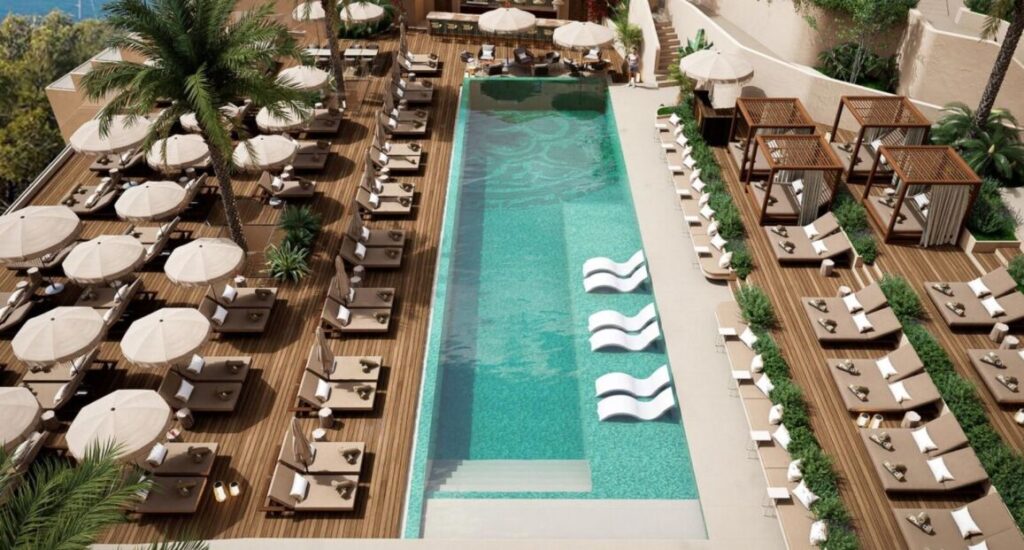 Purobeach Resort Santa Ponsa s výhledem na moře