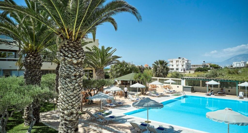 Hotel Tylissos Beach u pláže v Ierapetře