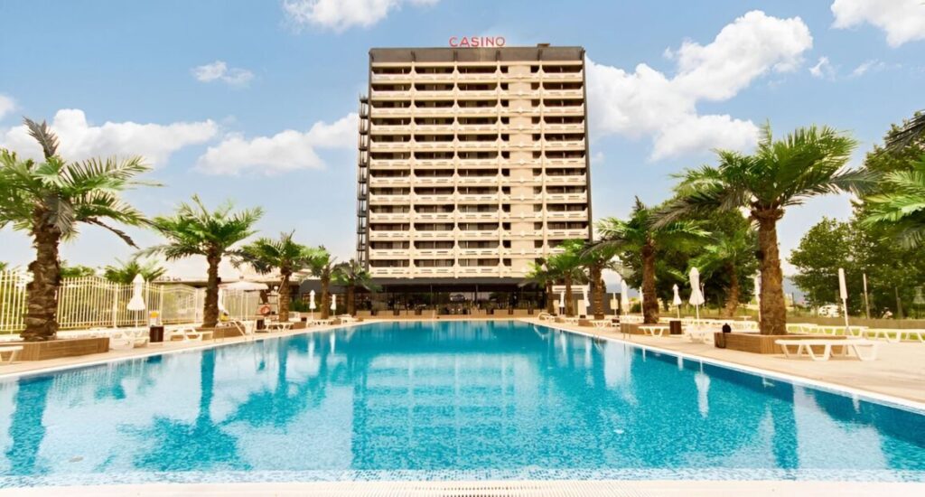 Hotel Europe & Casino v Sunny Beach s výhledem na moře