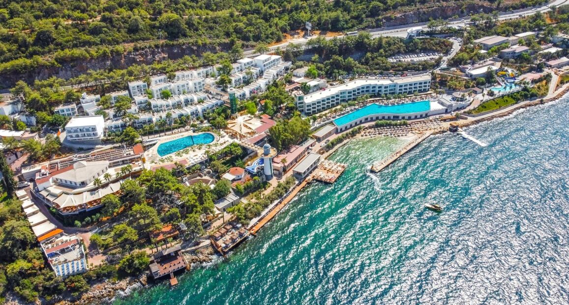 Blue Dreams Resort s výhledem na moře v Bodrumu