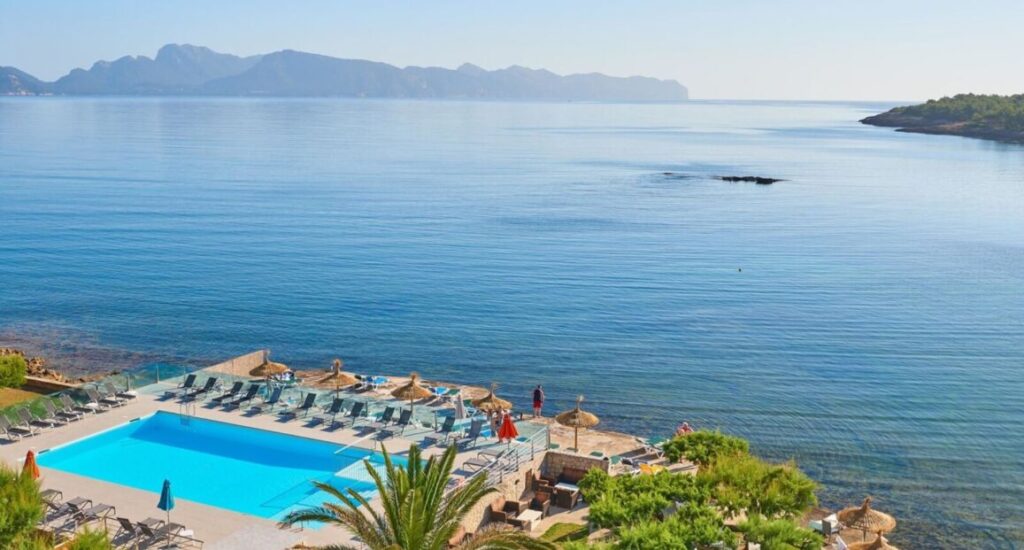 Es Morer Hotel na Mallorce s výhledem na moře