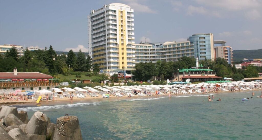 Hotel Bonita Beach v Zlatých píscích u moře