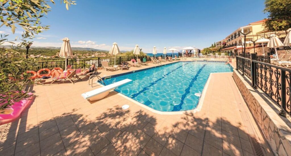 Hotel Zante Palace s výhledem na pláž Tsilivi